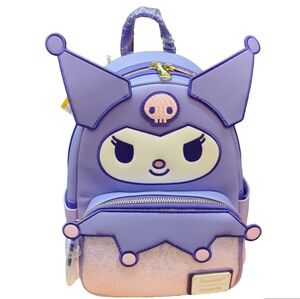 Loungefly Sanrio Kuromi Sequin Cosplay Backpack Nwt